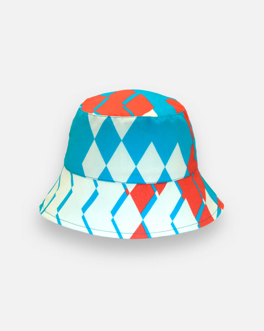 Bucket hat, DIAMONDS, turquoise