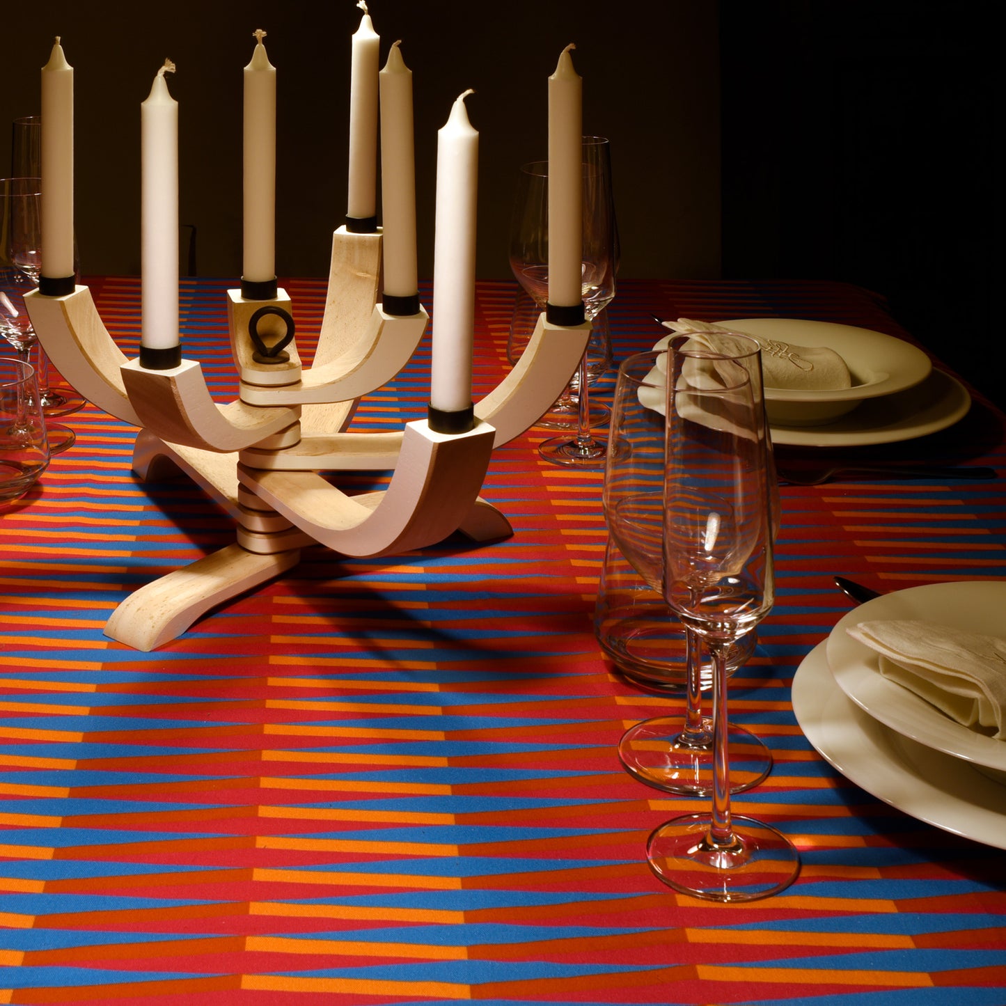 Tablecloth, SALVIA - fucshia